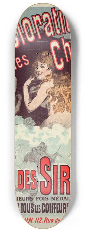 Jules Chret - Eau De Sirnes 8.25 inch art skate deck