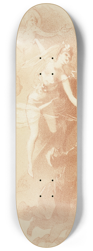 Jules Chret - The Dance 8.25 inch art skate deck