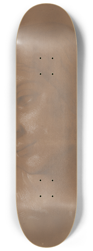 Jules Delaroche - Head of aWoman 8.25 inch art skate deck