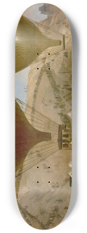 Jules Didier - Dpart de Lon Gambetta pour Tours sur le ballon lArmand-Barbs, le 7 octobre 1870, Montmartre 8.25 inch art skate deck Jules Didier - Dpart de Lon Gambetta pour Tours sur le ballon lArmand-Barbs, le 7 octobre 1870, Montmartre 8.25 inch art skate deck
