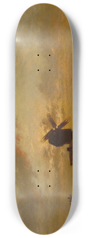 Jules Dupr - The Windmill 8.25 inch art skate deck