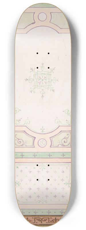 Jules-Edmond-Charles Lachaise - Design for a ceiling 8.25 inch art skate deck Jules-Edmond-Charles Lachaise - Design for a ceiling 8.25 inch art skate deck