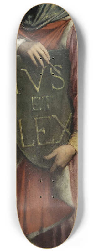 Jules Elie Delaunay - Le Droit Ecrit 8.25 inch art skate deck
