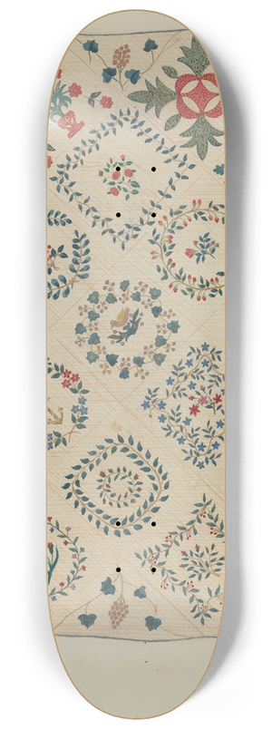 Jules Lefevere - Applique Coverlet 8.25 inch art skate deck