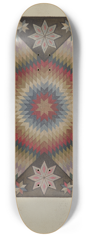 Jules Lefevere - Hooked Rug 8.25 inch art skate deck