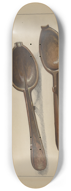 Jules Lefevere - Tablespoon Mold 8.25 inch art skate deck