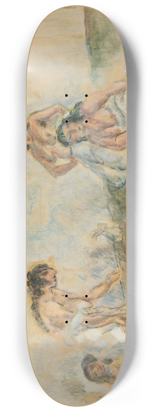 Jules Pascin - Femmes au salon 8.25 inch art skate deck Jules Pascin - Femmes au salon 8.25 inch art skate deck