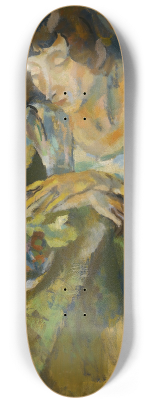 Jules Pascin - Hermine Aux Fruits 8.25 inch art skate deck Jules Pascin - Hermine Aux Fruits 8.25 inch art skate deck