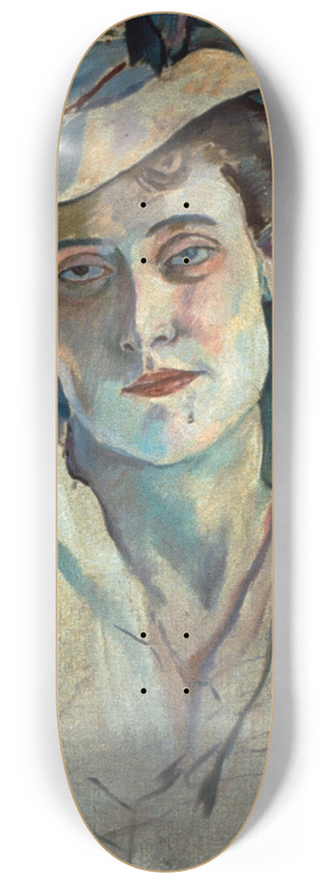 Jules Pascin - Hermine David 8.25 inch art skate deck Jules Pascin - Hermine David 8.25 inch art skate deck