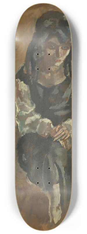 Jules Pascin - La Princesse persane 8.25 inch art skate deck
