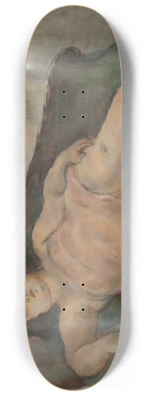 Jules Pascin - Le Modle  la chemise rose 8.25 inch art skate deck Jules Pascin - Le Modle  la chemise rose 8.25 inch art skate deck