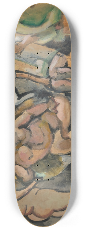 Jules Pascin -  Tunis 8.25 inch art skate deck Jules Pascin -  Tunis 8.25 inch art skate deck