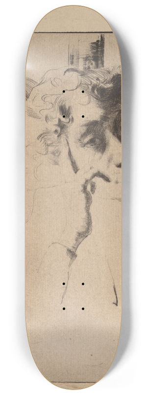 Julian Alden Weir - Reflections 8.25 inch art skate deck Julian Alden Weir - Reflections 8.25 inch art skate deck