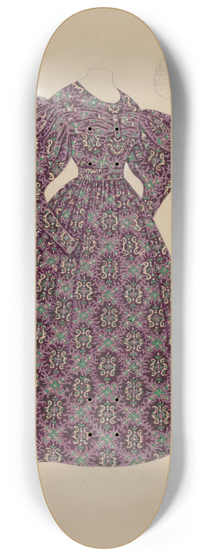 Julie C. Brush - Dress 8.25 inch art skate deck