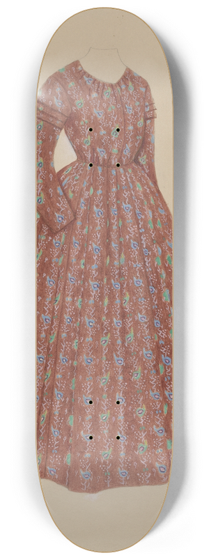 Julie C. Brush - Dress 8.25 inch art skate deck