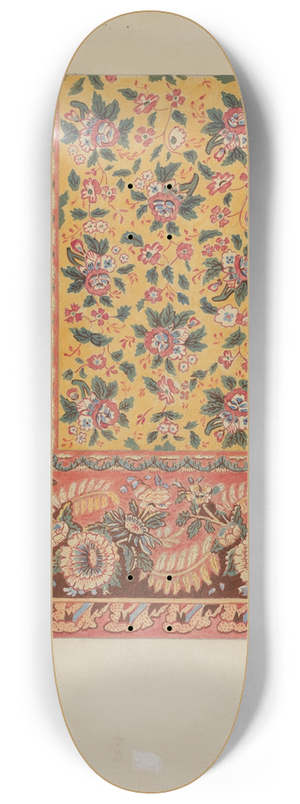 Julie C. Brush - Kerchief 8.25 inch art skate deck