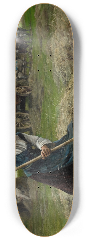 Julien Dupr - Haying Scene 8.25 inch art skate deck