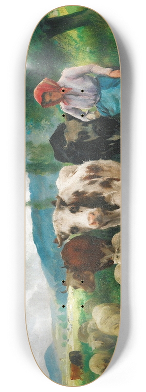 Julien Dupr - La Bergre 8.25 inch art skate deck