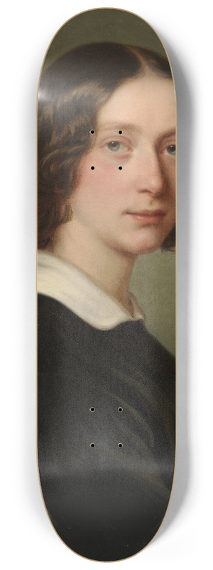 Julie Wilhelmine Hagen-Schwarz - Portrait Marie Berger-Lattner (Keller) 8.25 inch art skate deck Julie Wilhelmine Hagen-Schwarz - Portrait Marie Berger-Lattner (Keller) 8.25 inch art skate deck