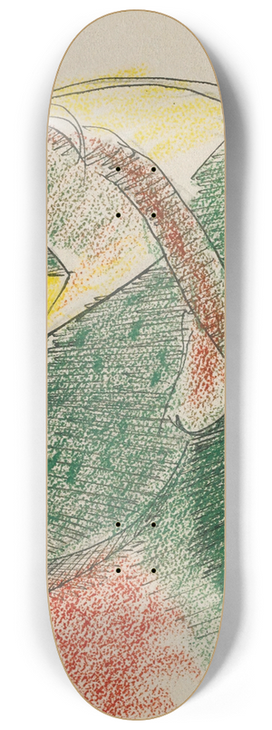 Julio Gonzlez - TteDe Femme 8.25 inch art skate deck