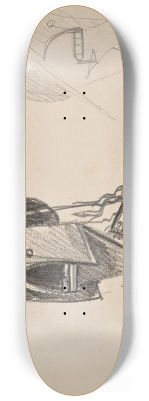 Julio Gonzlez - Ttes 8.25 inch art skate deck