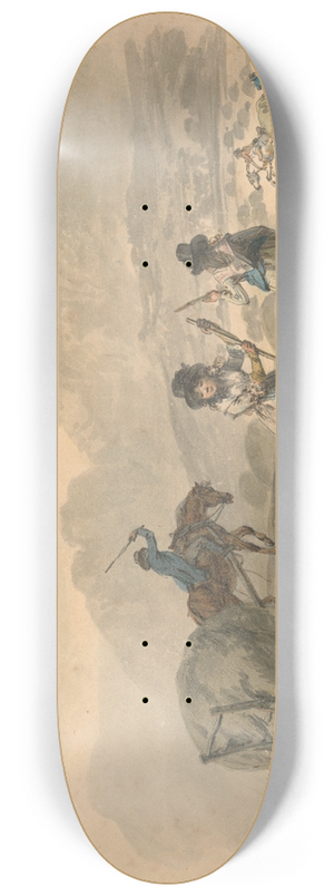 Julius Caesar Ibbetson - Haymaking 8.25 inch art skate deck Julius Caesar Ibbetson - Haymaking 8.25 inch art skate deck