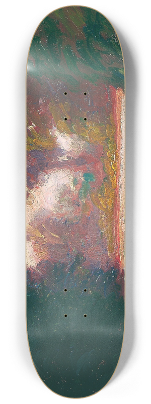 Julius Exter - Abendstimmung am Bach 8.25 inch art skate deck