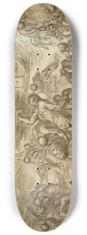 Andrea dei Michieli - The Deluge 8.25 inch art skate deck Andrea dei Michieli - The Deluge 8.25 inch art skate deck