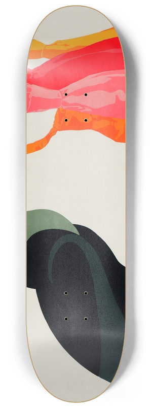 Julius Klinger - Hermanns and Froitzheim 8.25 inch art skate deck