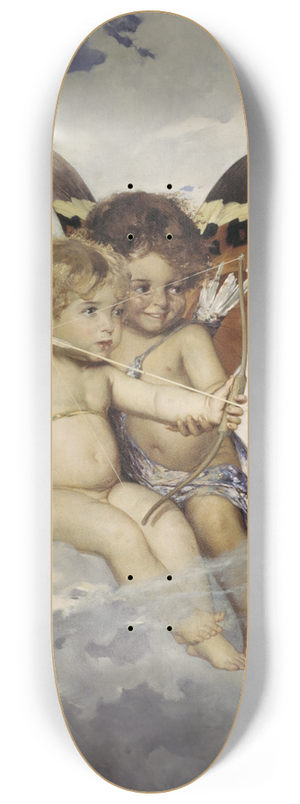 Julius Kronberg - Cupids 8.25 inch art skate deck