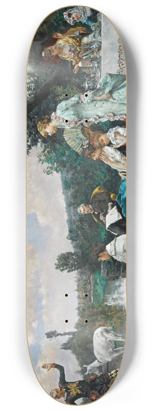 Julius Leblanc Stewart - The Mountebank 8.25 inch art skate deck
