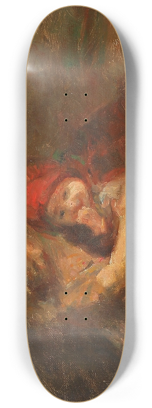 Julius Paulsen - Storesster passer p den yngste 8.25 inch art skate deck