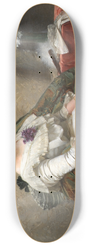 Julius Schmid - Stefanie Frth 8.25 inch art skate deck Julius Schmid - Stefanie Frth 8.25 inch art skate deck