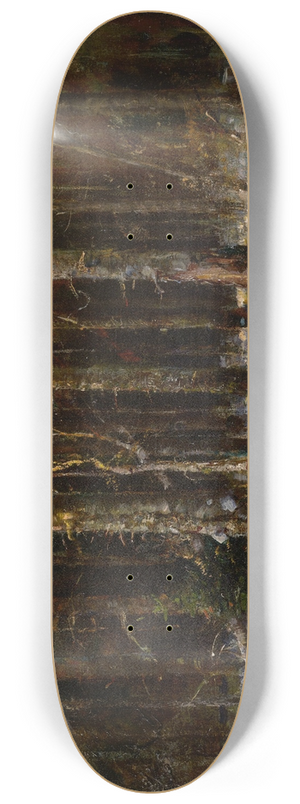 Julius Sergius Klever - Forest In Winter 8.25 inch art skate deck