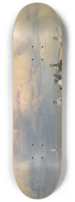 Julius Sergius Klever - The FishermenS Return 8.25 inch art skate deck