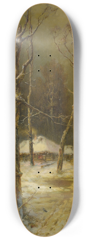 Julius Sergius Klever - Winter In Russia 8.25 inch art skate deck