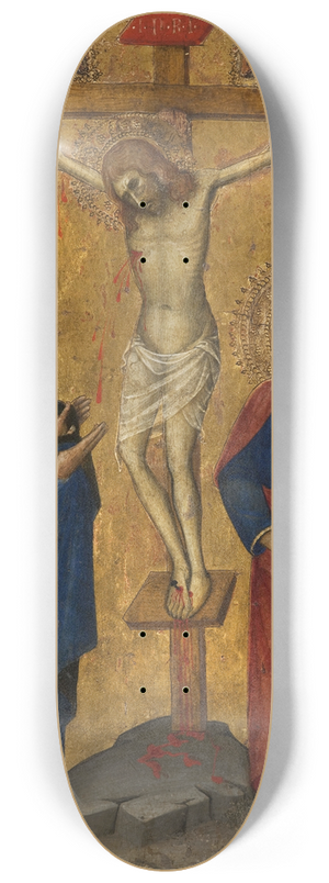 Andrea di Bartolo - Crucifixion 8.25 inch art skate deck