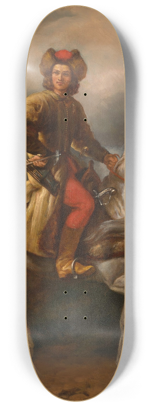 Juliusz Kossak - Lisowczyk (elear) 8.25 inch art skate deck