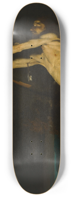 Jusepe de Ribera - Martyrdom of St. Sebastian 8.25 inch art skate deck
