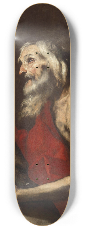 Jusepe de Ribera - Saint Jerome 8.25 inch art skate deck