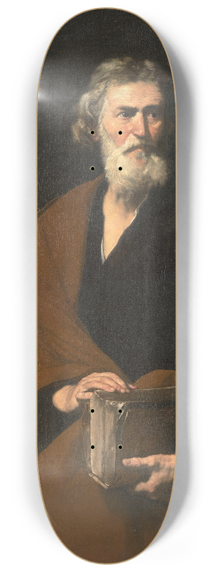 Jusepe de Ribera - Saint Matthew 8.25 inch art skate deck
