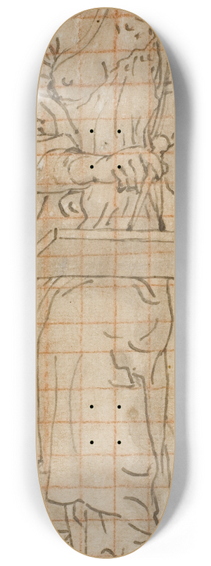 Andrea Lilio - Allegory of Geometry 8.25 inch art skate deck Andrea Lilio - Allegory of Geometry 8.25 inch art skate deck