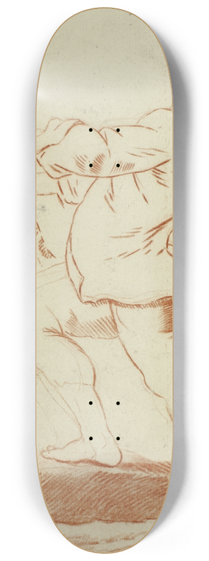 Andrea Lilio - Boy Holding Staff 8.25 inch art skate deck Andrea Lilio - Boy Holding Staff 8.25 inch art skate deck