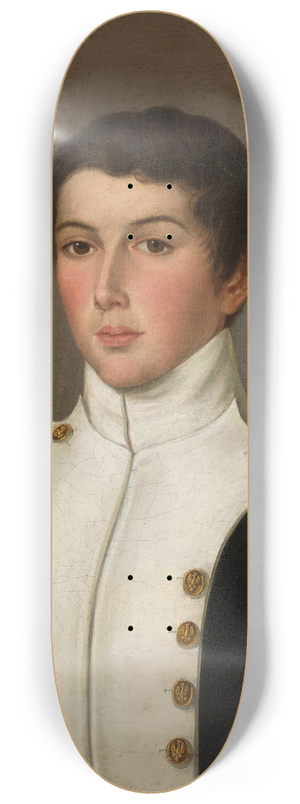 Jzafat Ignacy ukaszewicz - Portrait of the son of Henryk Doboli 8.25 inch art skate deck Jzafat Ignacy ukaszewicz - Portrait of the son of Henryk Doboli 8.25 inch art skate deck