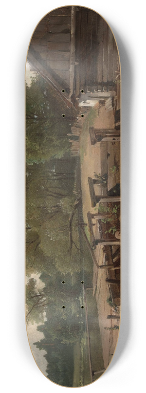 Jzef Brodowski - Mill 8.25 inch art skate deck Jzef Brodowski - Mill 8.25 inch art skate deck