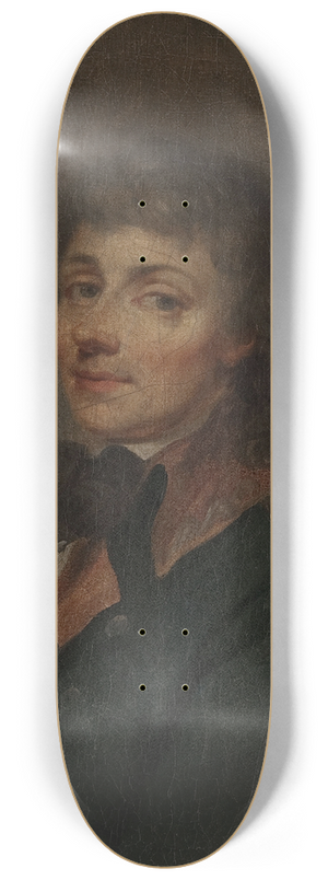 Jzef Kosiski - Portrait of Tadeusz Kociuszko 8.25 inch art skate deck