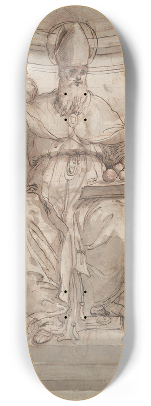 Andrea Lilio - SaintNicholas 8.25 inch art skate deck Andrea Lilio - SaintNicholas 8.25 inch art skate deck