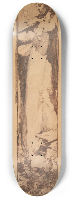 Jzef Mehoffer - Matka Boa, Krlowa Polski 8.25 inch art skate deck