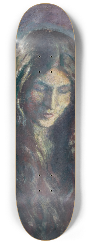 Jzef Pankiewicz - Portrait of a Woman (Young Woman) 8.25 inch art skate deck Jzef Pankiewicz - Portrait of a Woman (Young Woman) 8.25 inch art skate deck