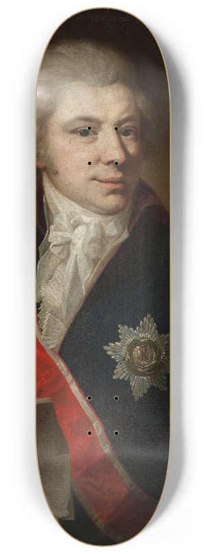 Jzef Peszka - Portrait of Jan Duklan Buchowiecki 8.25 inch art skate deck
